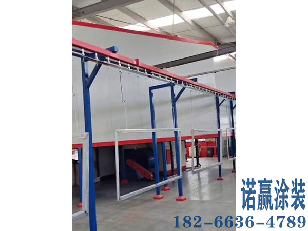 防盜門(mén)噴粉流水線